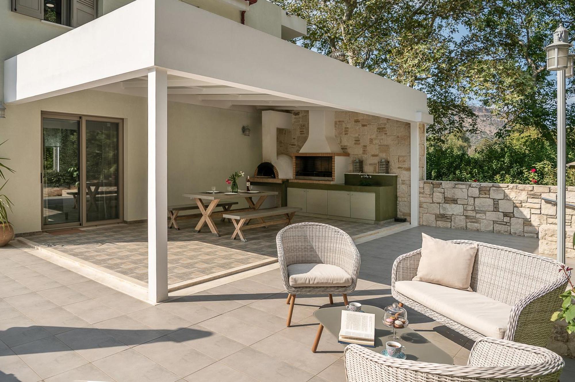 Villa Nature, Heated Pool Kalyves Exterior foto